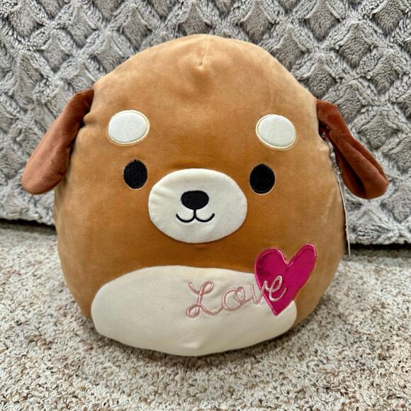 RARE 2018 Valentine’s Day Duffy 12.5” Squishmallows plush new - Picture 2 of 5